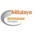 Renishaw changers promotion logo - Mitutoyo