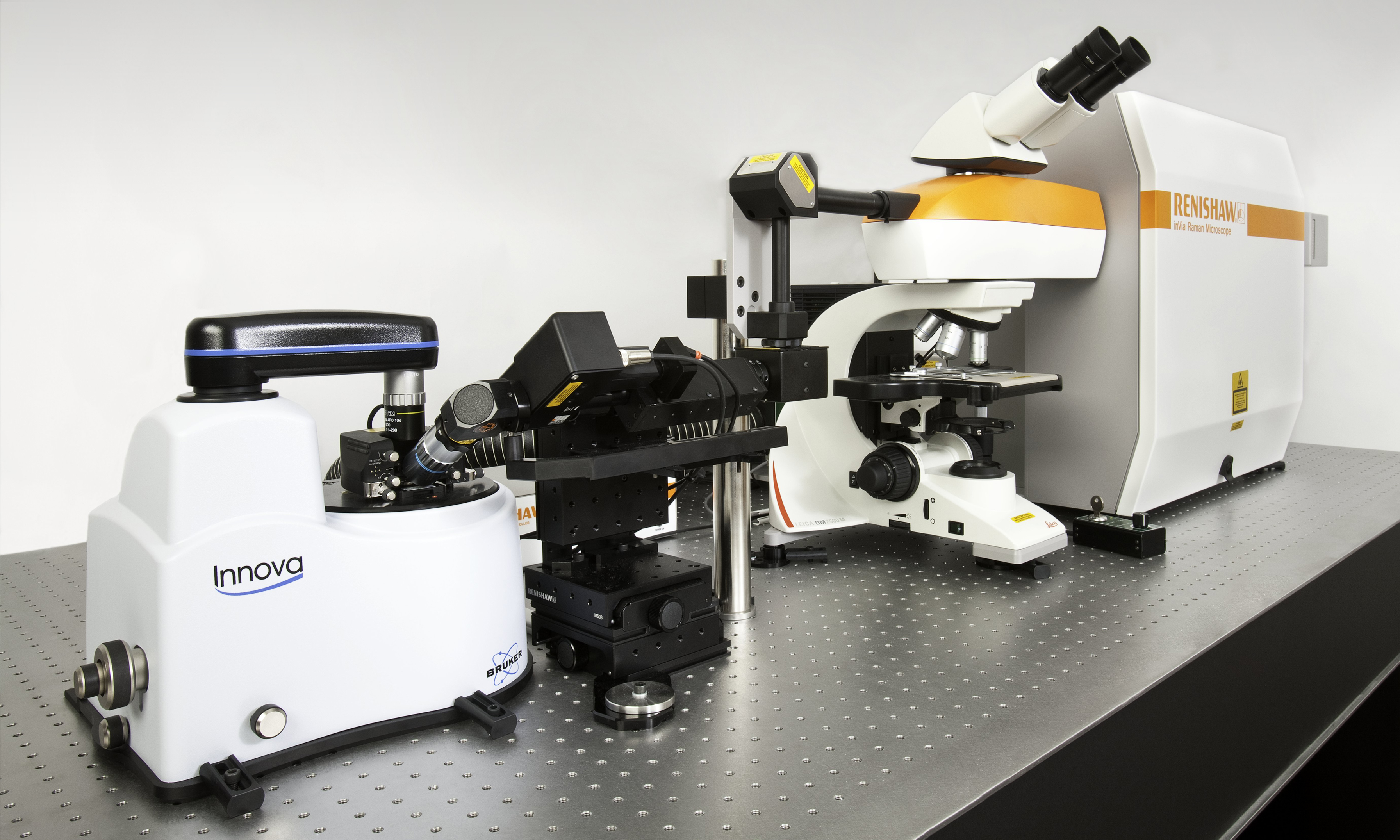 invia Raman-Mikroskop Hybrid-System