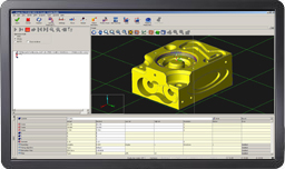 CAD-Modell in MODUS Software - Screenshot