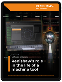 Broschüre: Renishaws Rolle im Leben einer Werkzeugmaschine für das Tablet