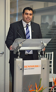 Alejandro Silva Ansprache bei der Eröffnung von Renishaw Mexiko