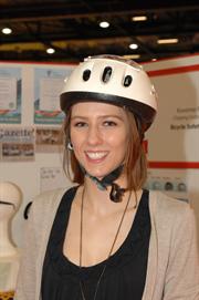 Roxanne Pollard and her innovative Bicycle Safety Helmet
