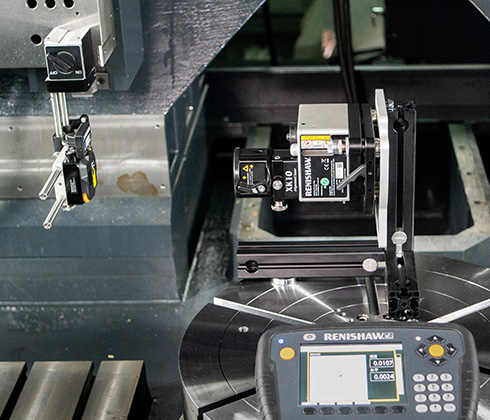 Squareness measurement with XK10 alignment laser system