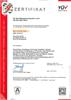 Qualitätserklärung:  Zertifikat - Renishaw GmbH ISO 9001:2015
