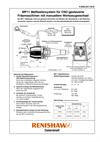 Datenblatt:  MP11 Messtastersystem für CNC-gesteuerte Fräsmaschinen mit manuellem Werkzeugwechsel