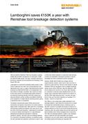 Case study:  Lamborghini saves €150K a year with Renishaw tool breakage detection systems